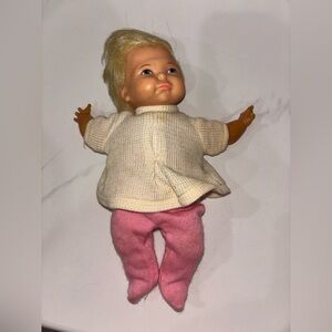 VINTAGE Newborn Thumbelina doll 1960's 10”